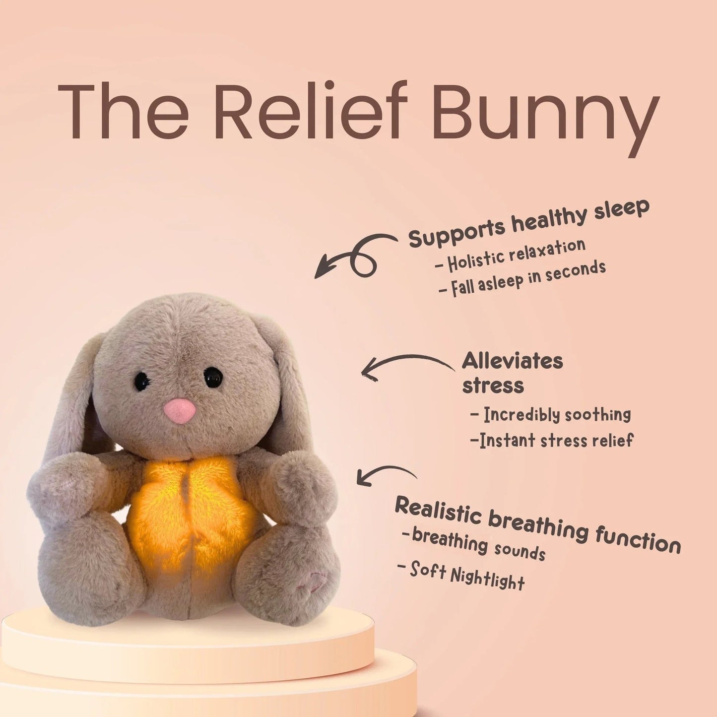 Bunny Breathing Plush