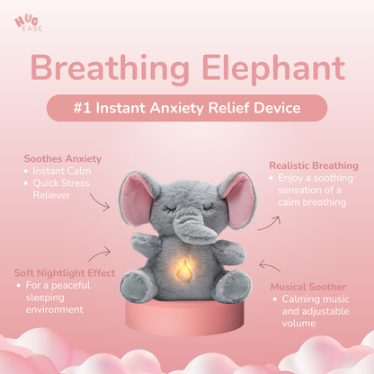 Elephant Breathing Plush
