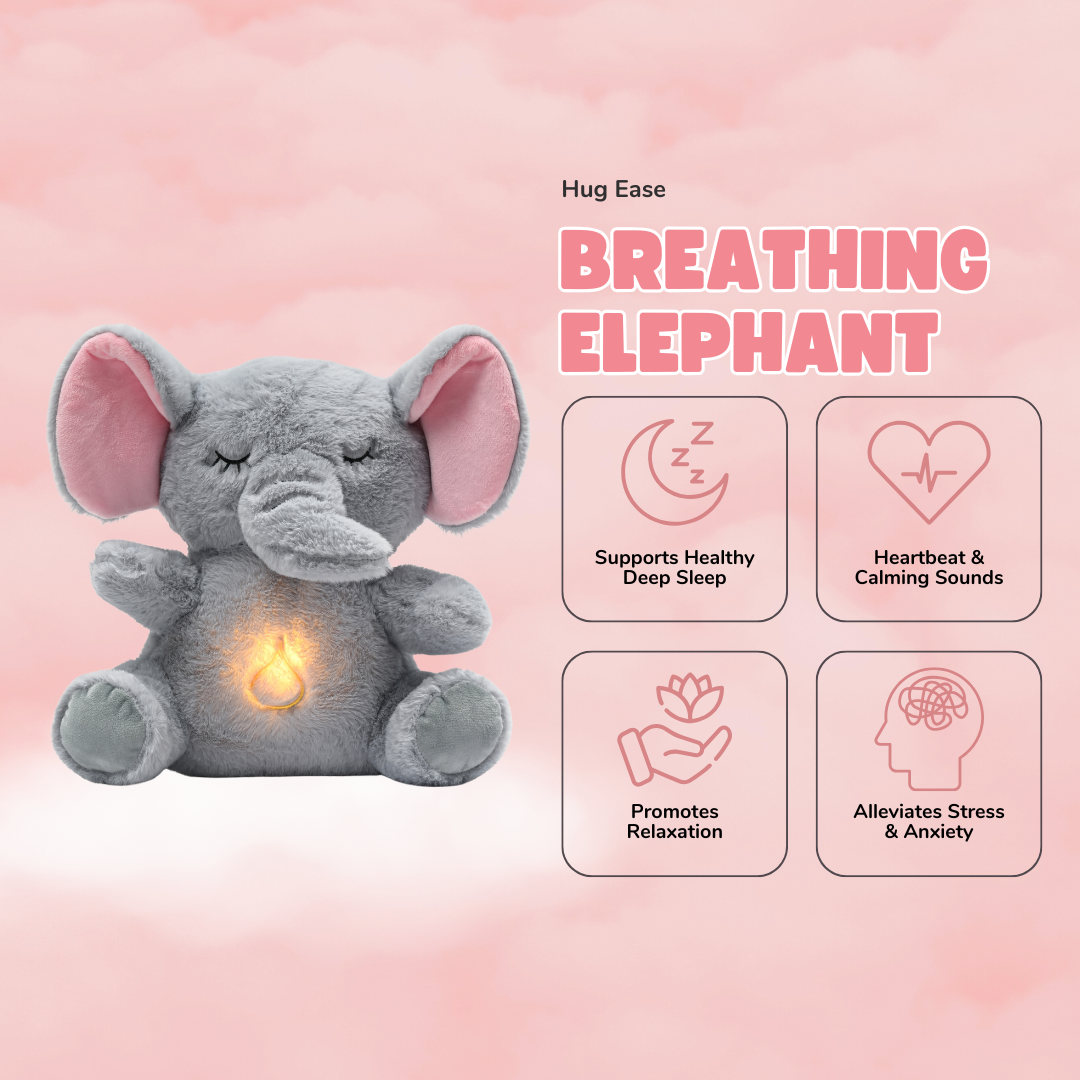 Elephant Breathing Plush